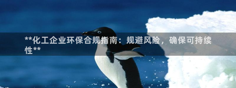 亿万先生手机客户端：**化工企业环保合规指南：规避风险，确保可持续
性**