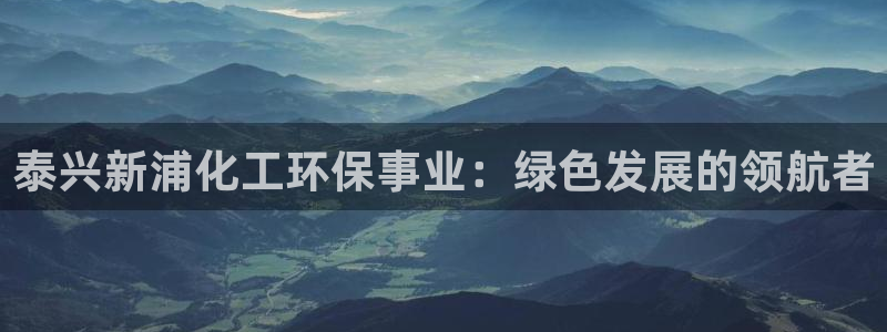 亿万先生客服联系方式是什么：泰兴新浦化工环保事业：绿色发展的领航者